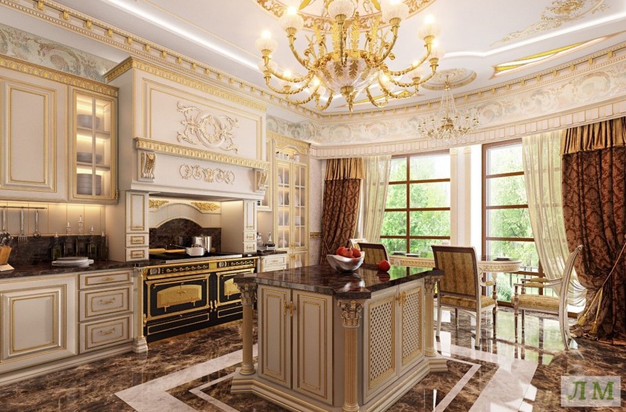 Antonovich Design интерьеры в стиле Ампир