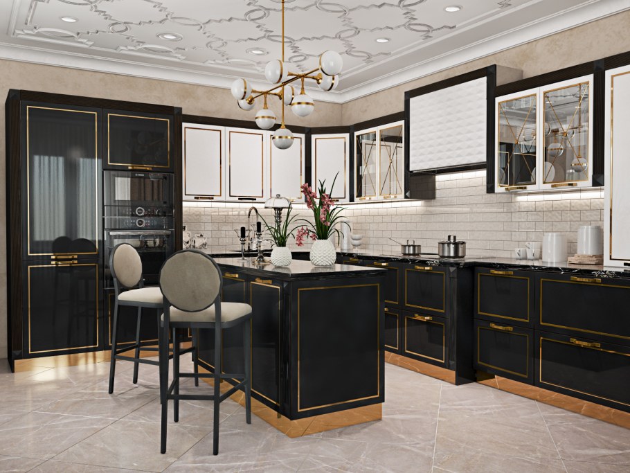 Кухня Италия стиль ардеко