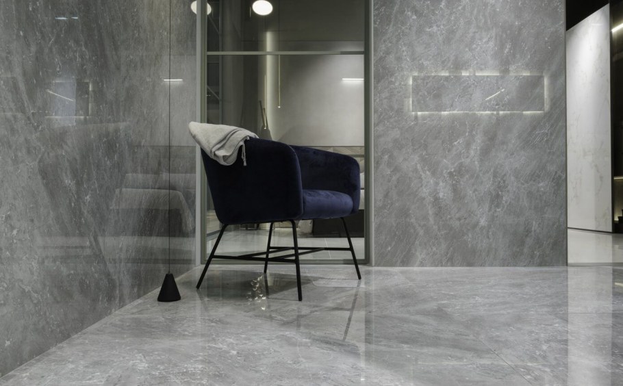 Керамогранит Fap Ceramiche Fap MAXXI ROMA Diamond Grigio superiore brillante