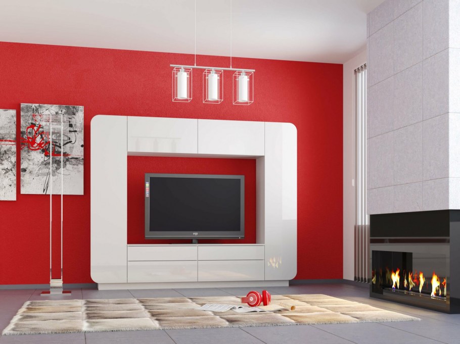 Стенка Монако МДФ Горизонт