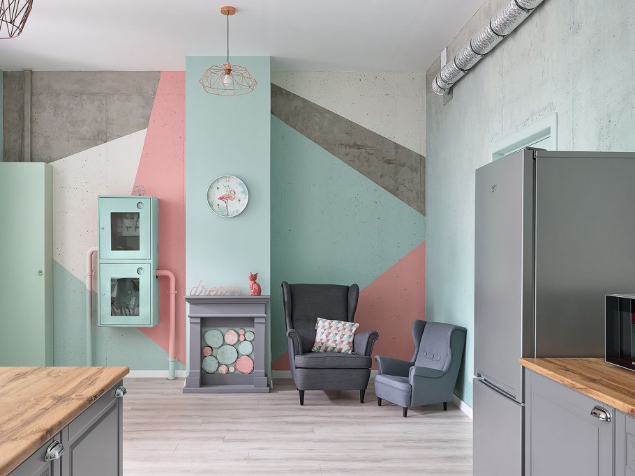 Лофт мята Войковская