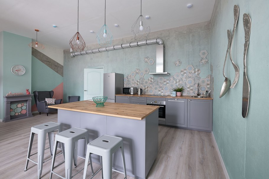 Градиентное окрашивание мебели