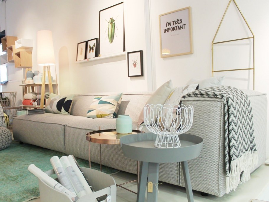 Кухня мятного цвета