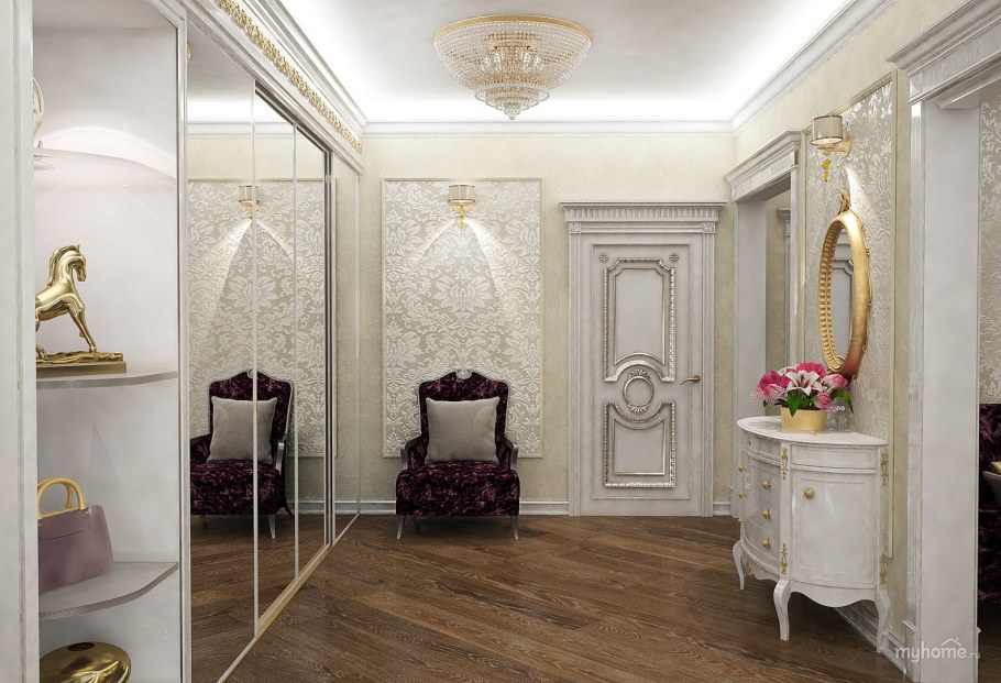 Небольшой Холл в классическом стиле
