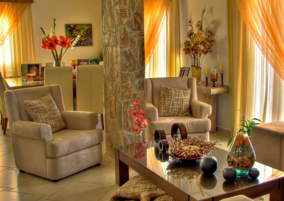 Растения в классическом интерьере