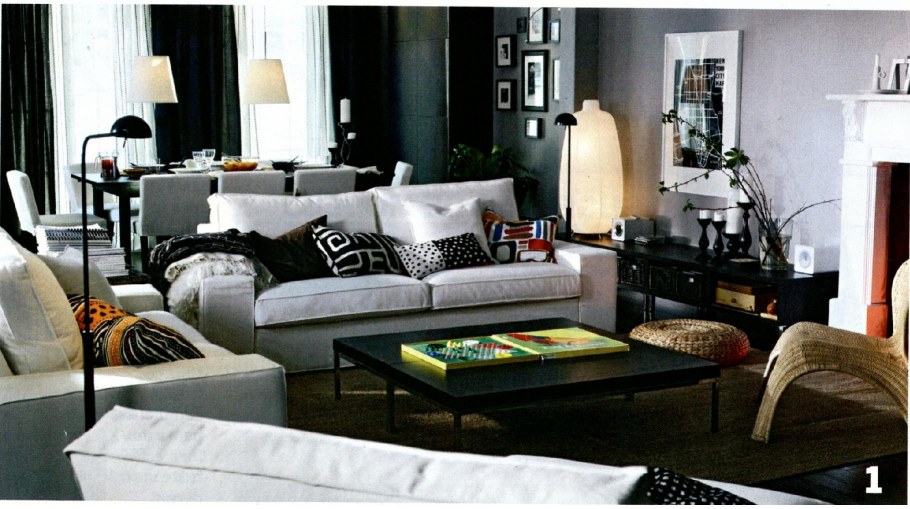 Интерьеры с мебелью из Икеи