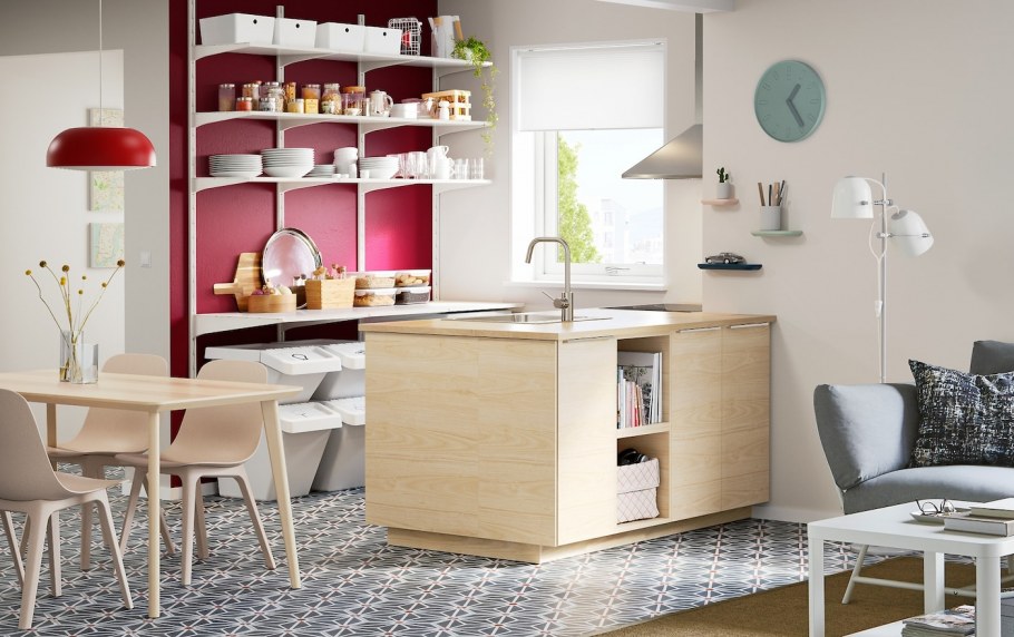 АСКЕРСУНД кухня икеа в интерьере