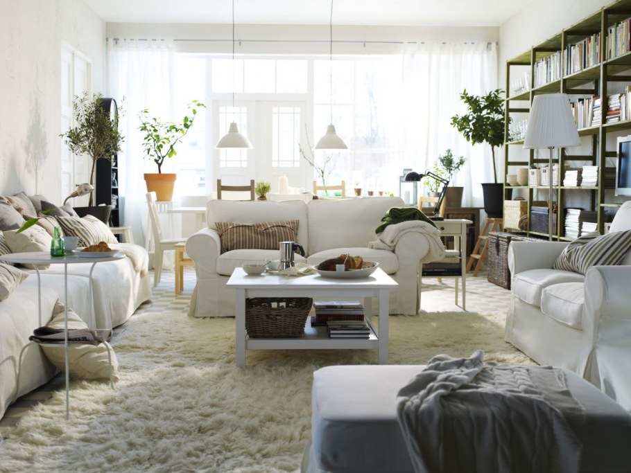 Интерьер гостиной из Икеи