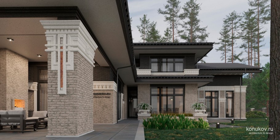 Дом прерий Фрэнка Ллойда Райта