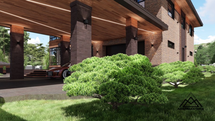 Дом прерий Райта проект