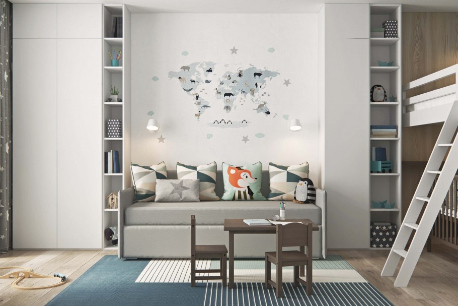 Детская в стиле Минимализм