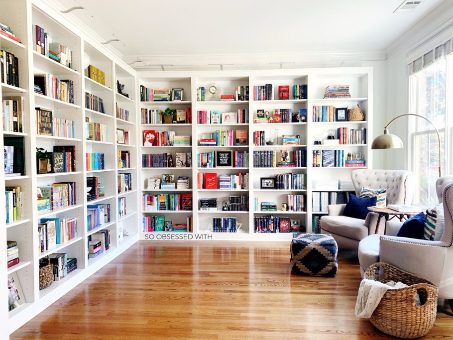 Домашняя библиотека интерьер