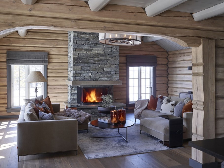 Luxury Chalet Interior Courchevel