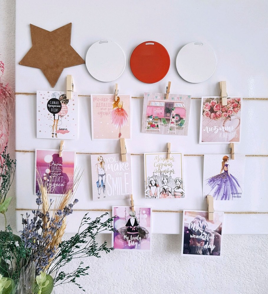 Декоративные прищепки в интерьере