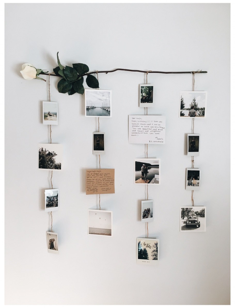 Прищепки в интерьере