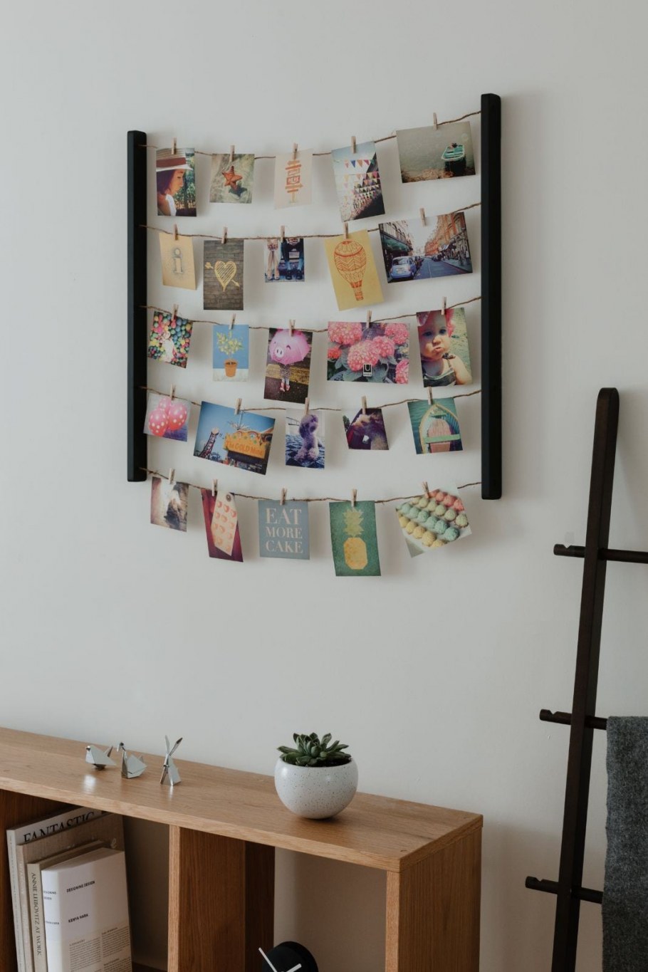 Декоративные прищепки в интерьере