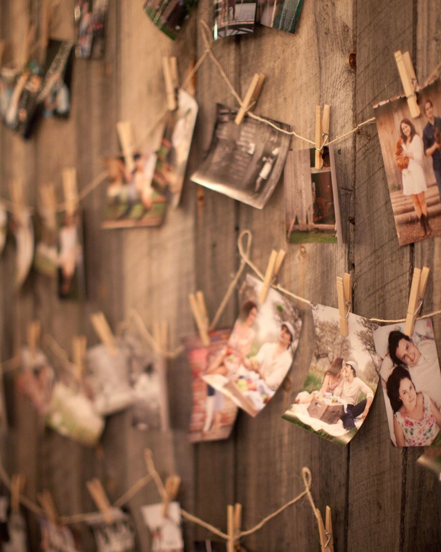 Прищепки в интерьере