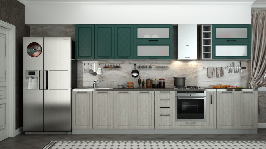 Кухня София Барселона Морское дерево