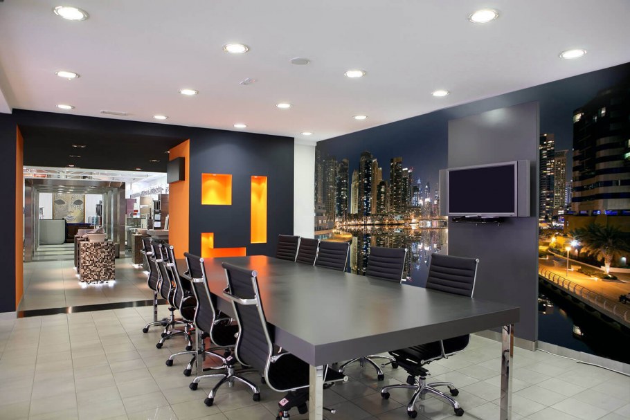 Современная отделка офиса