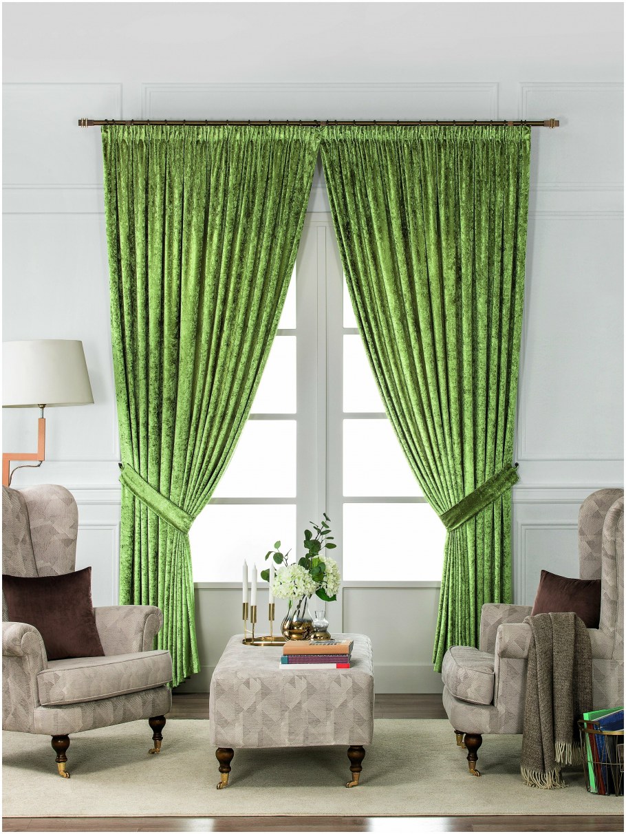 Daily портьера Версаль зеленая