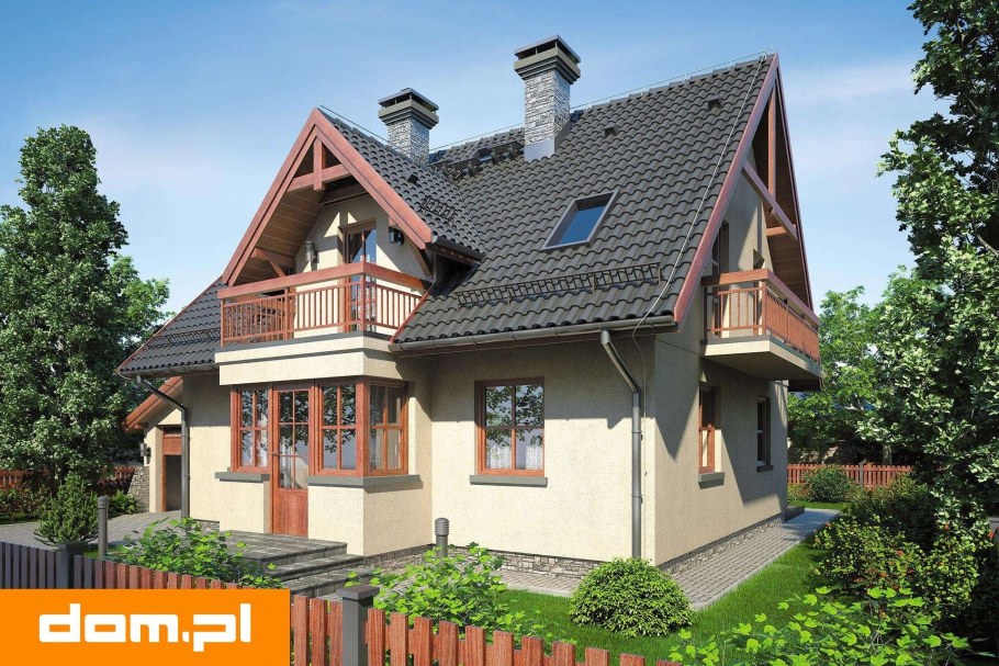 Мансардная крыша фасад