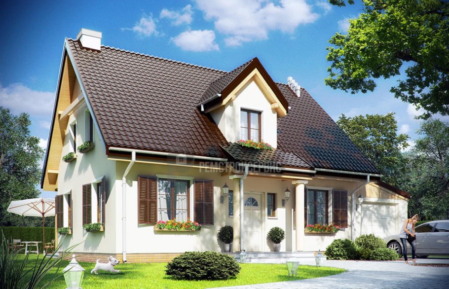 Стильный частный дом