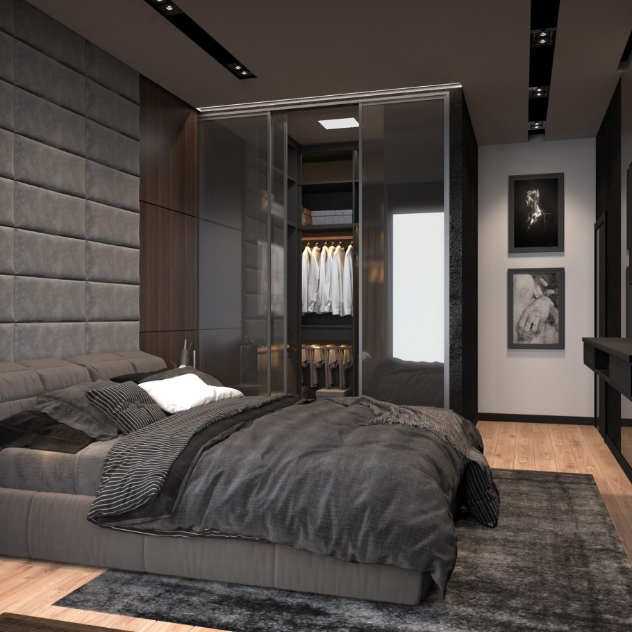 Дизайн проект спальни