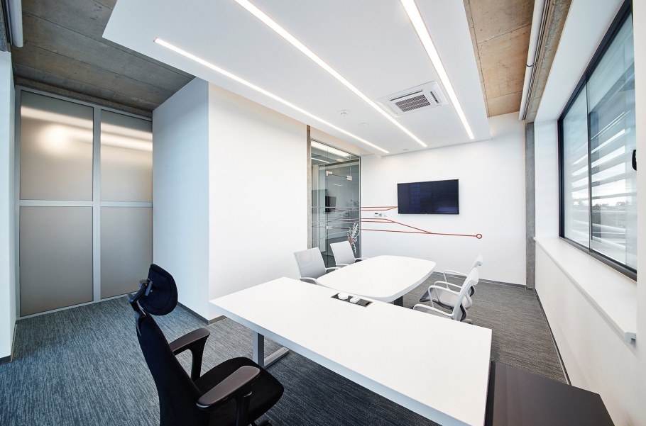 Стиль хайтек в интерьере офиса