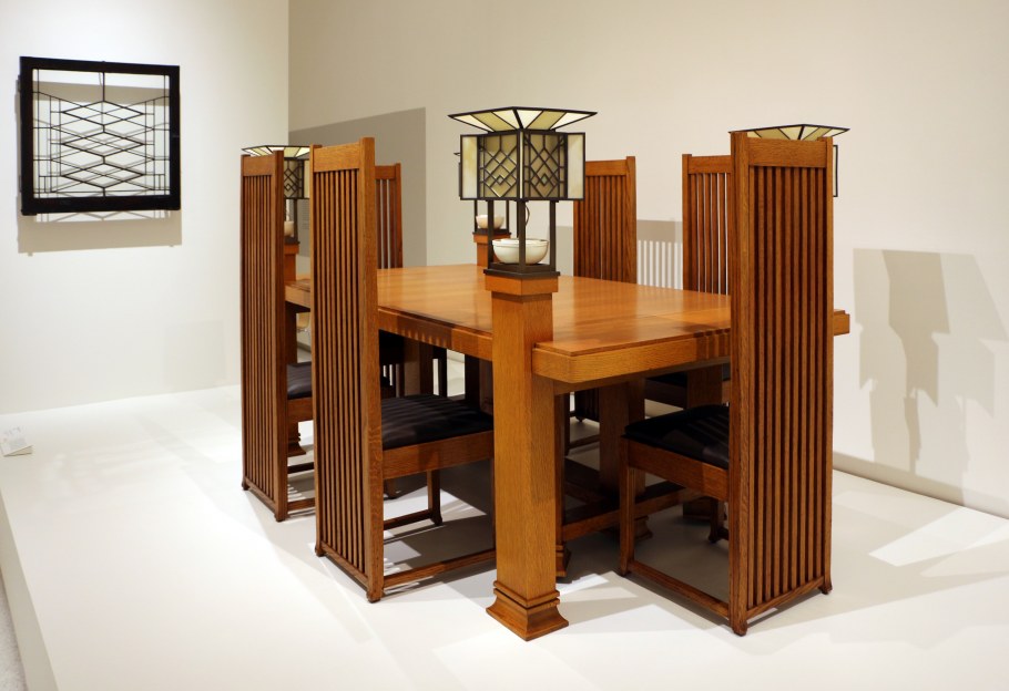 Архитектор Фрэнк Ллойд Райт интерьеры