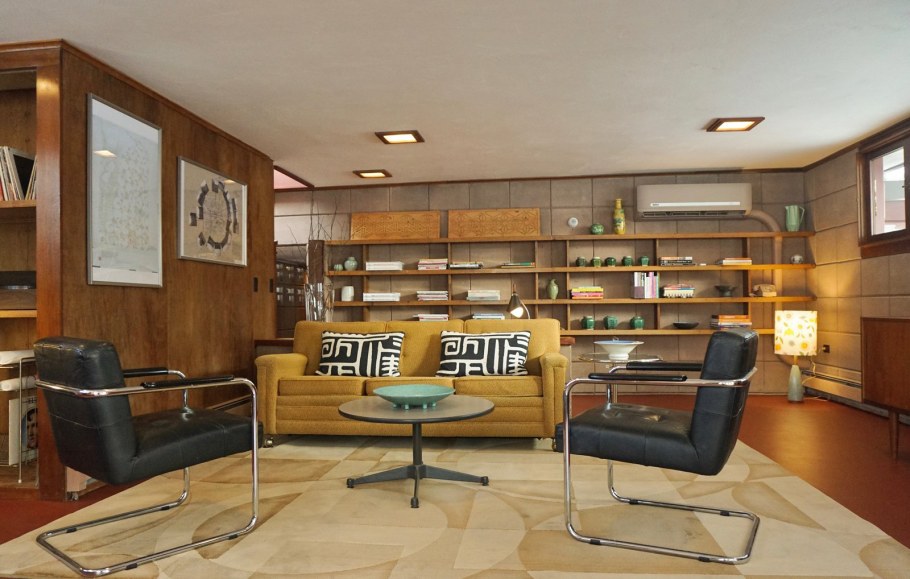 Фрэнк Ллойд Райт интерьеры столовых