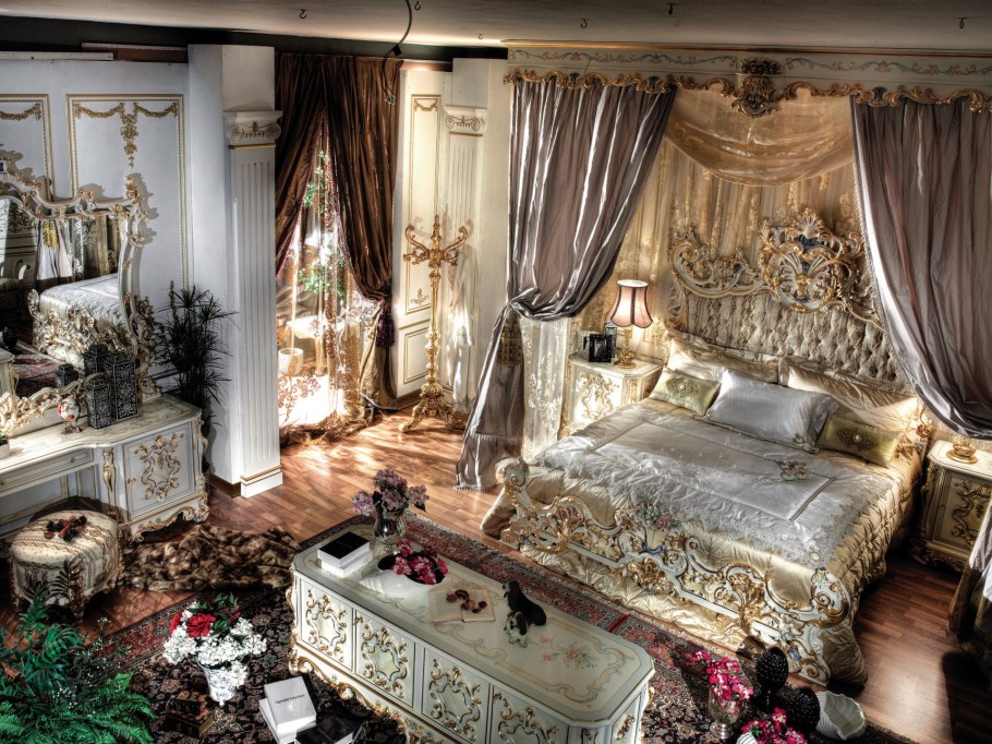 Asnaghi Interiors спальня Chartreuse