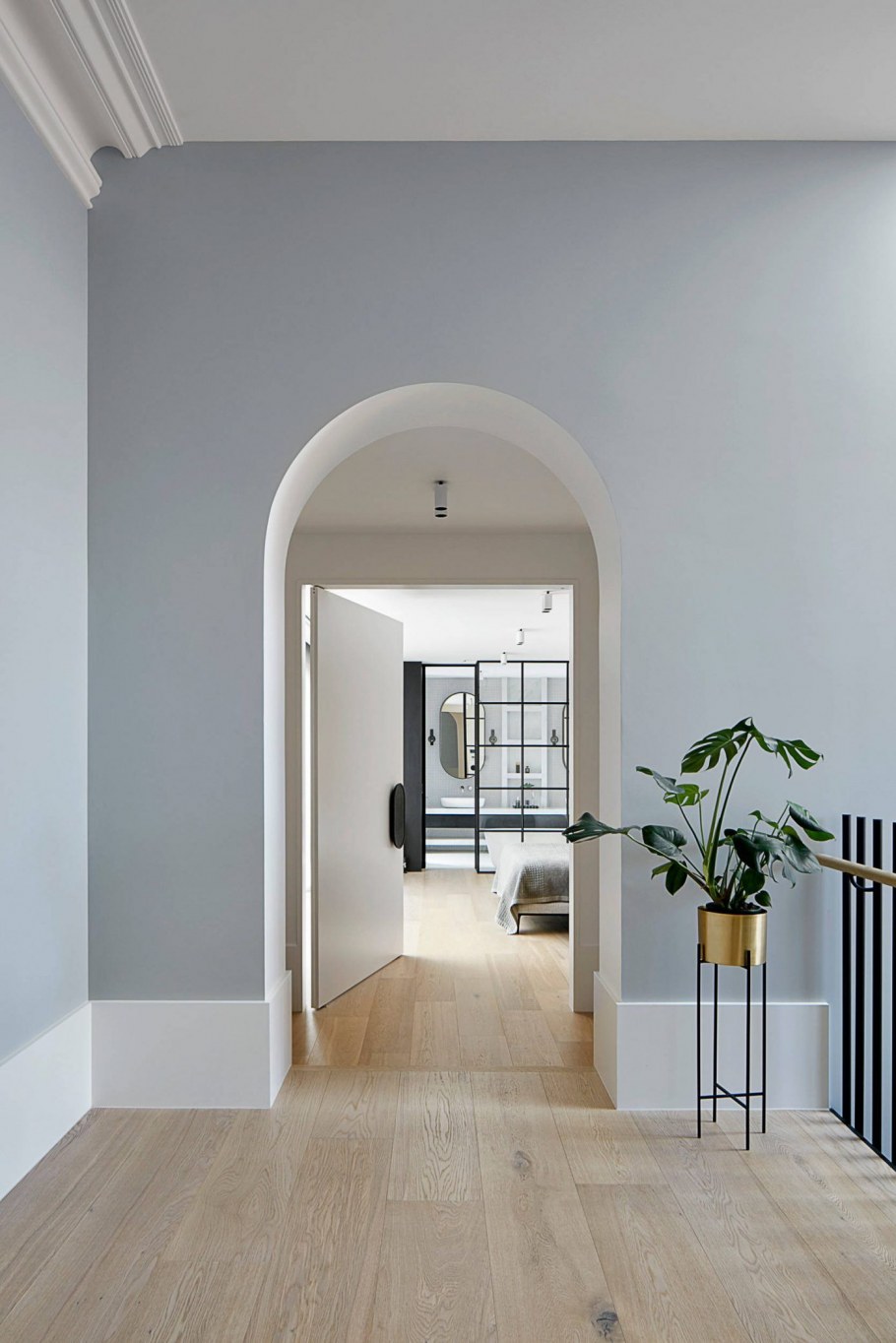 Прямоугольная арка в интерьере