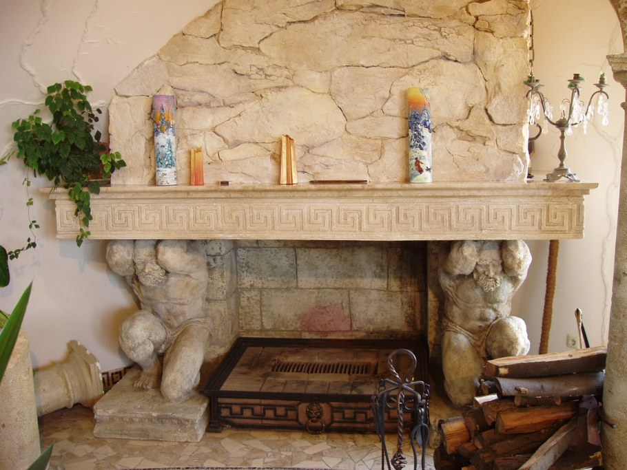 Античный стиль в интерьере