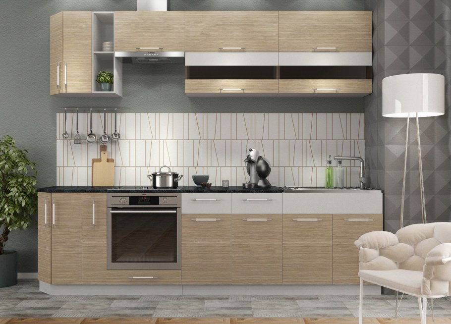 Кухня Маша зебрано ДСВ