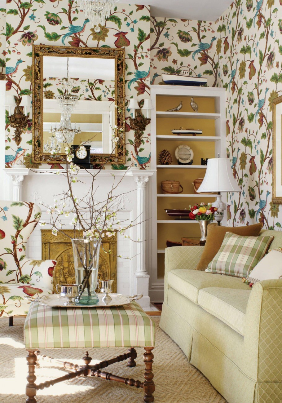 Интерьер в цветочном стиле