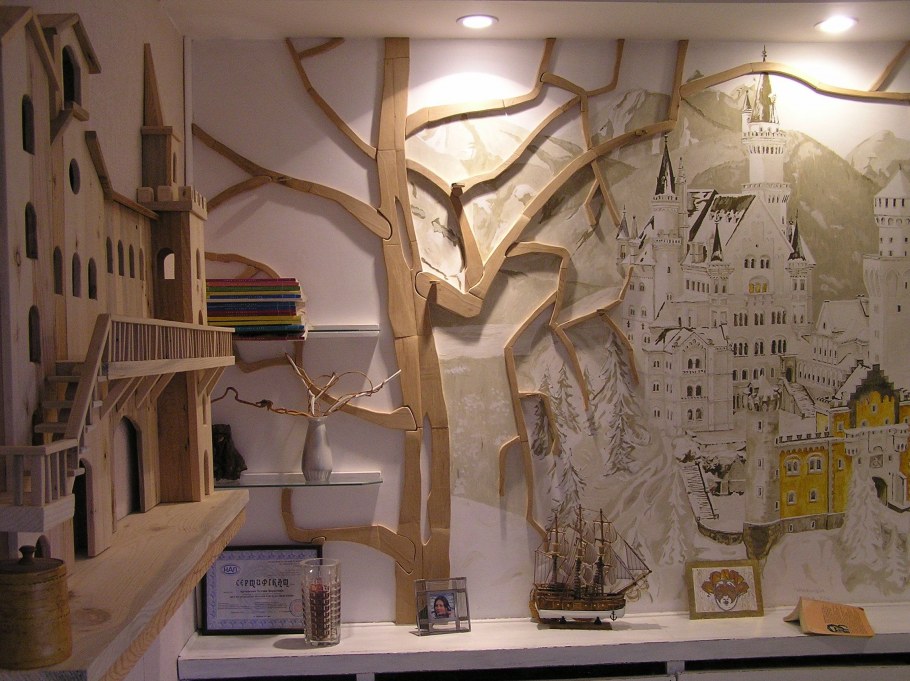 Предметы интерьера из ракушек