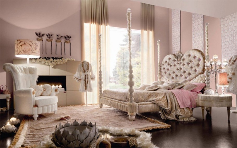Спальня в стиле Барби