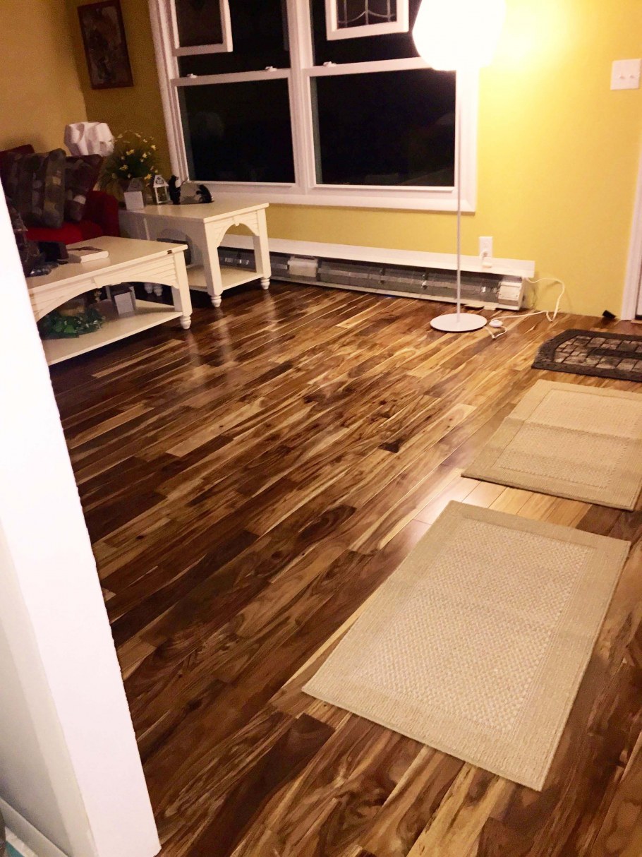 Пол из дерева в квартире варианты