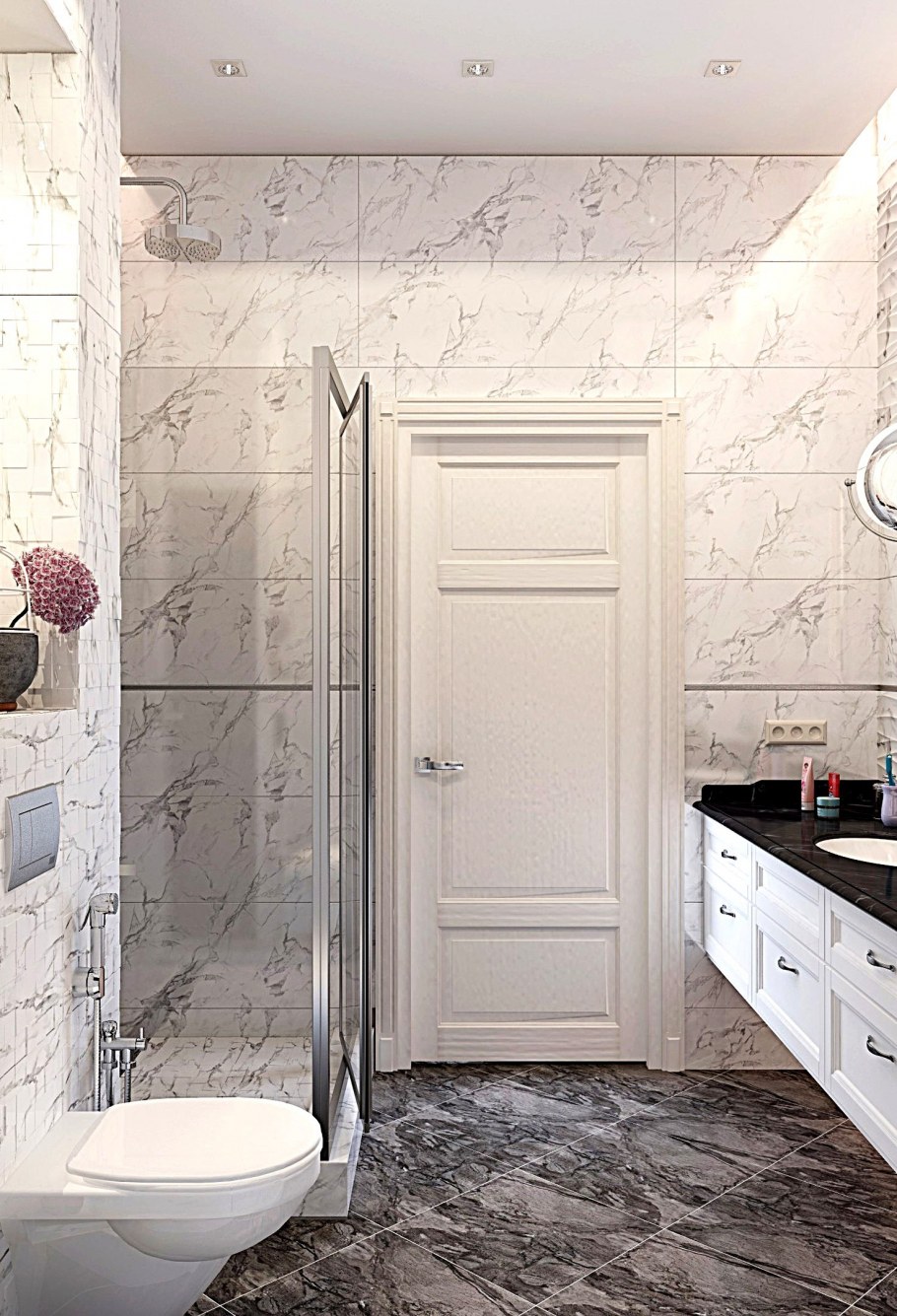 Ванная 2020 Неоклассика Оникс