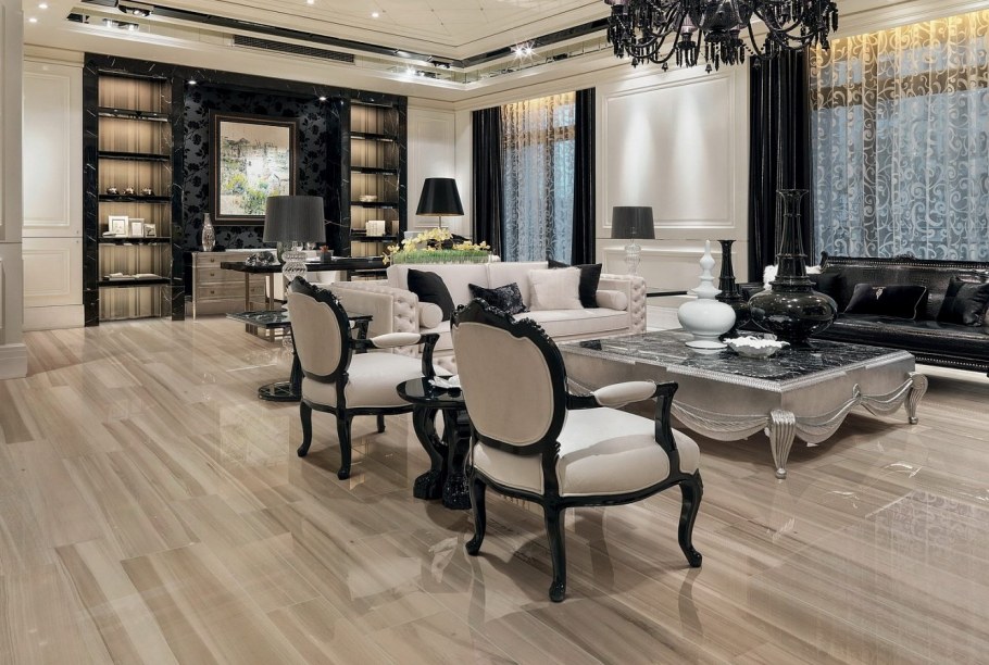 Пол в классическом интерьере