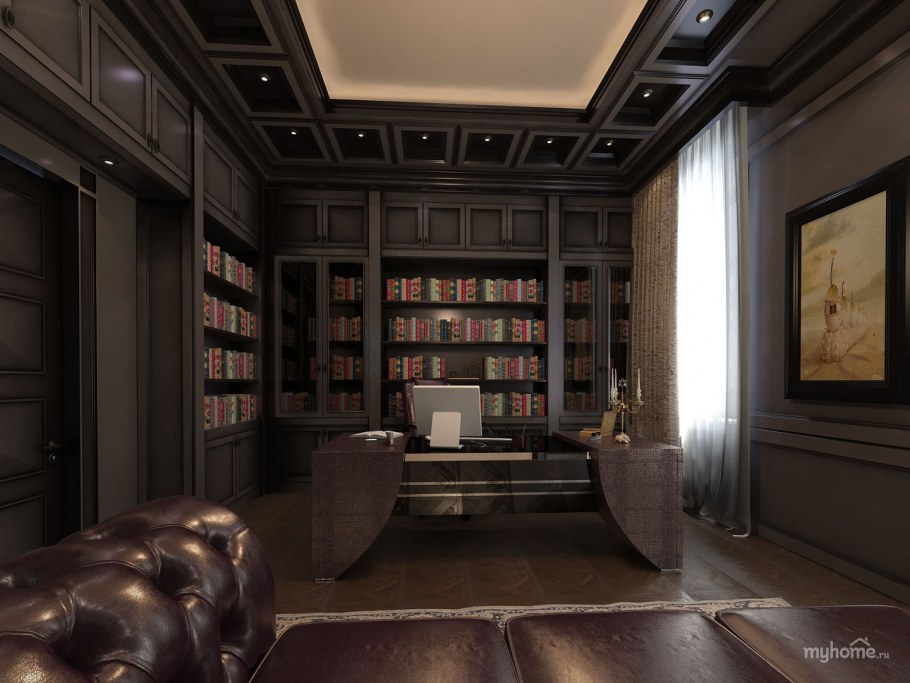 Классический темный кабинет