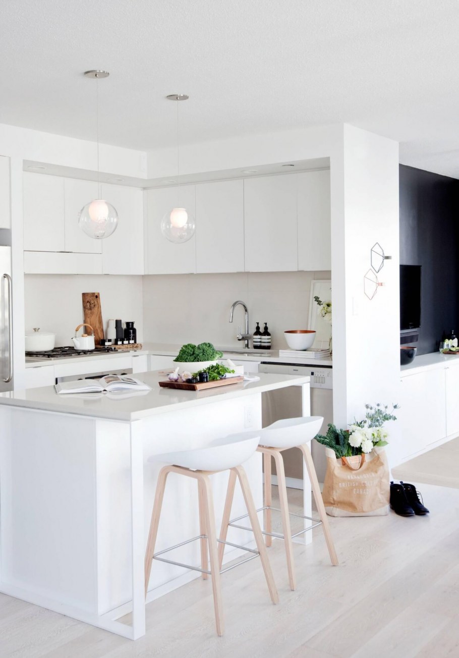 Современный белый интерьер