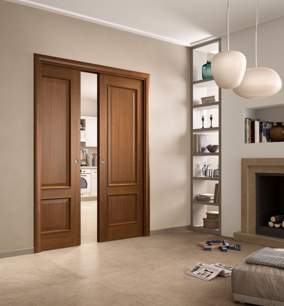 Двери венге в интерьере