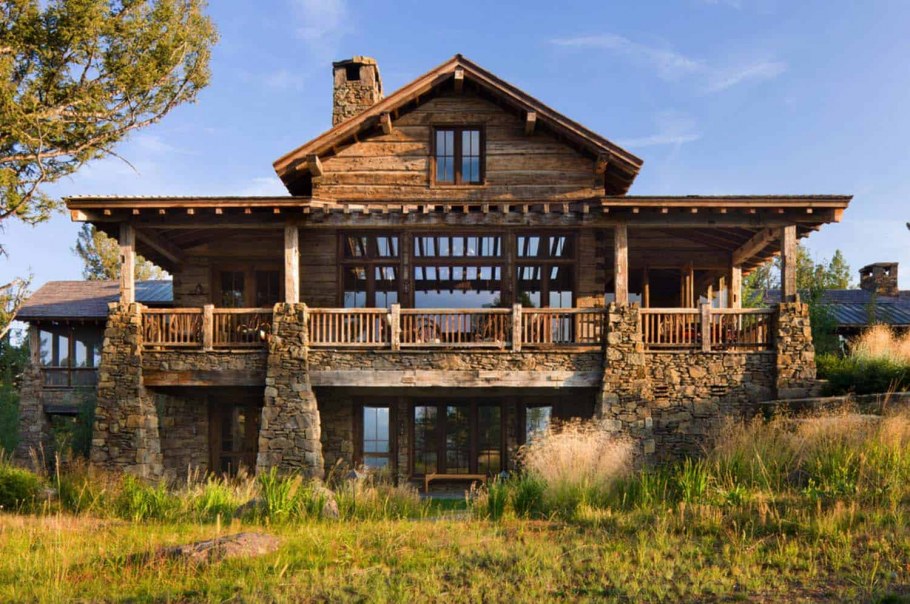 Рустикальный стиль экстерьер