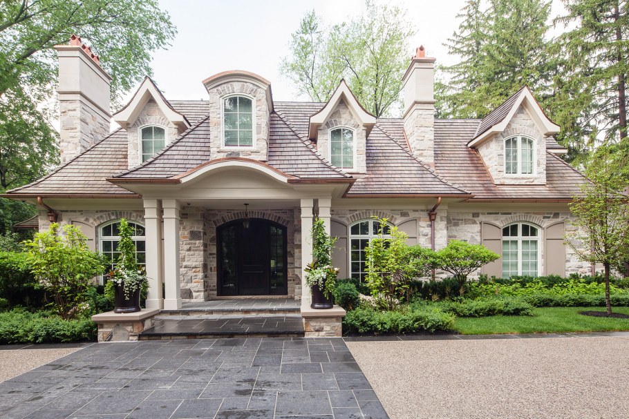 Классические дома из кирпича портфолио