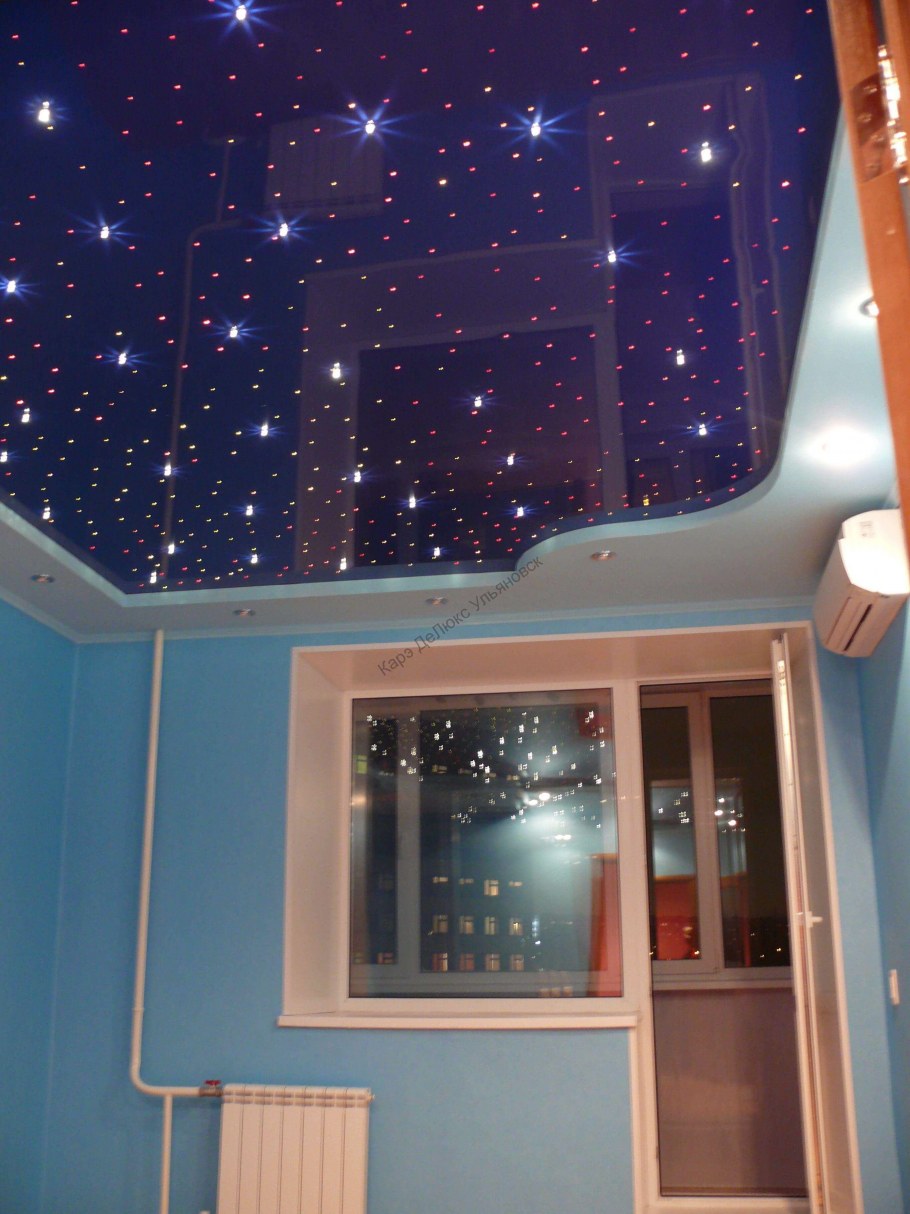 Звездный потолок в детской