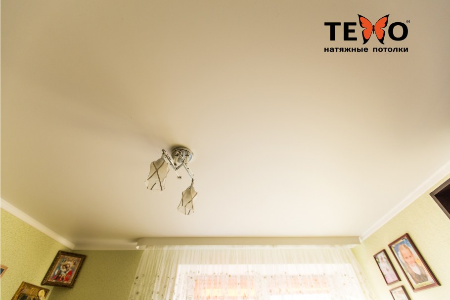 Матовый натяжной потолок