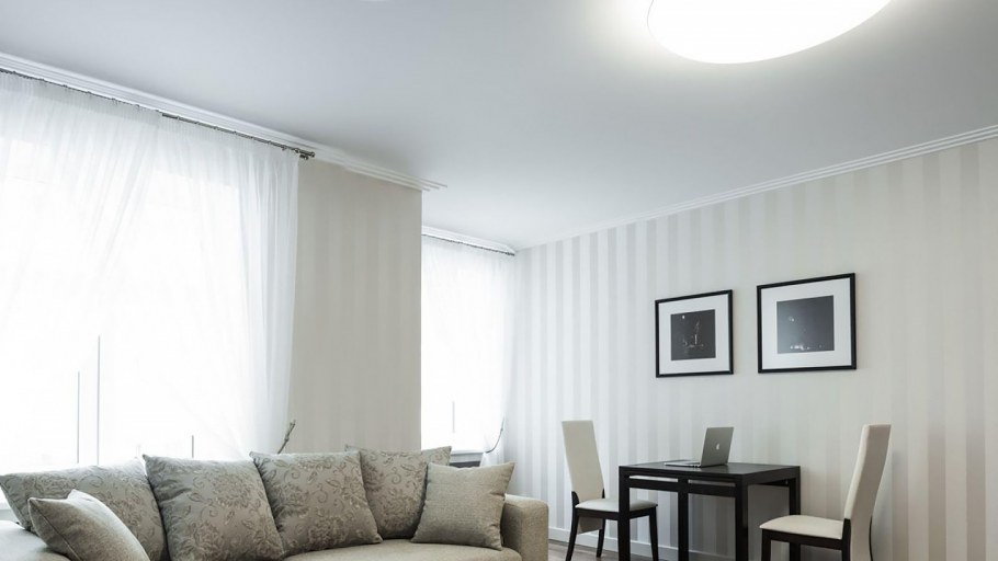 Безопасные натяжные потолки