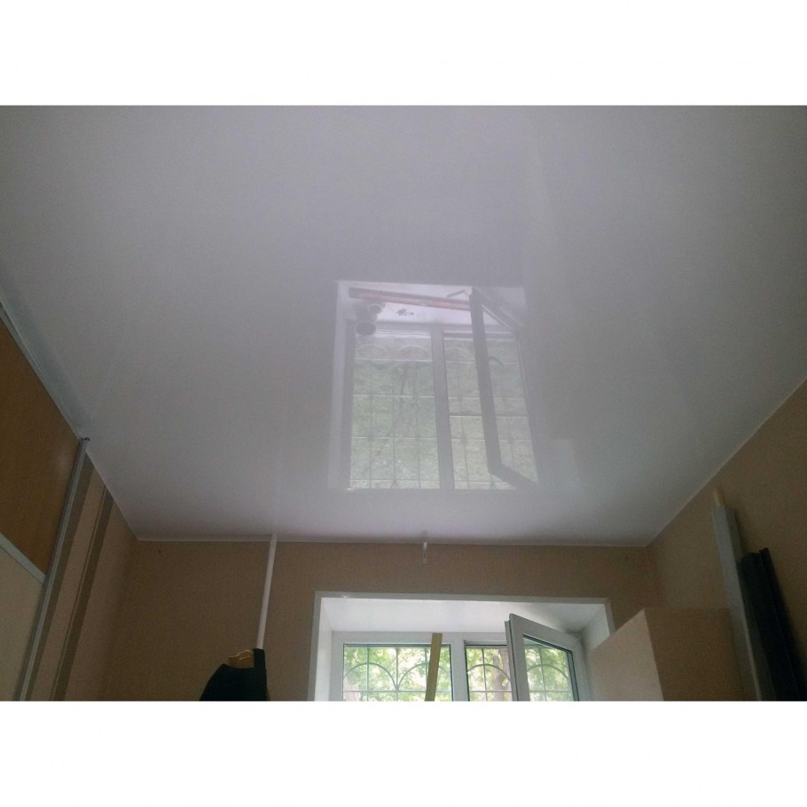 Матовый глянцевый сатиновый потолок