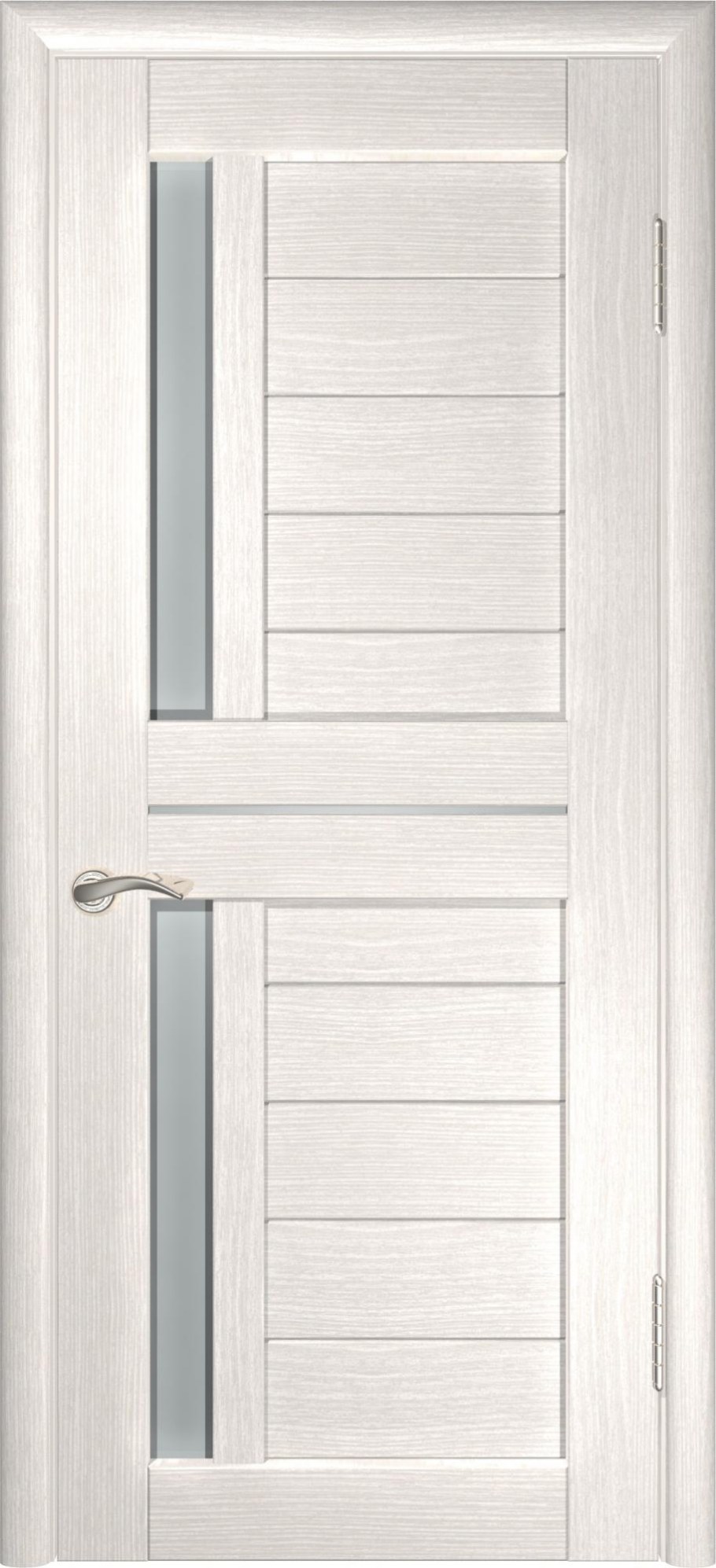 Дверное полотно Base pg1 тис белый экошпон